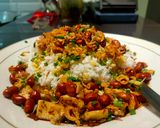 Foto langkah ke 6 dari resep Sego Tahu Khas Tulungagung ala Chef Muhammad.