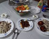 عکس مرحله 8 از دستور عدس پلو با گوشت چرخ کرده و کشمش