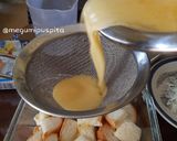Foto langkah ke 3 dari resep Menu Buka Puasa : Pudding Roti Apple Ala Pita (Setup Roti Tawar).