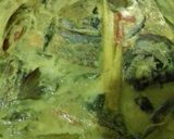 Foto langkah ke 4 dari resep Ikan Bawal Kuah Kuniang.