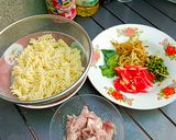 รูปขั้นตอนการทำที่ 1 ของ เส้นมักกะโรนีผัดฉ่าหมู