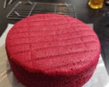 Foto langkah ke 4 dari resep Cake Red Velvet.