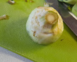 Foto del paso 1 de la receta: Flores de alcachofa -a la plancha-