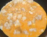 A picture of step 9 of Singapore fried carrot cake.