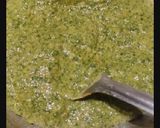 A picture of step 1 of Sarson Da Saag.