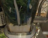 A picture of step 2 of Green Sauce.