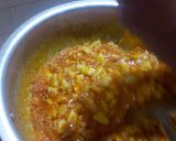 A picture of step 4 of Aaloo anday.