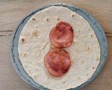 Une image de l'étape 4 de 🌯 Wrap poulet, bacon, chèvre !! 🌯.