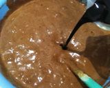 Foto langkah ke 6 dari resep Kue Ulang Tahun Sederhana (Basecake Brownis Kukus Ny. Liem).