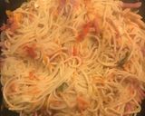 Foto del paso 5 de la receta: Espaguetis con pollo, bacon y verduritas