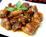 Hình bước làm 6 của món Sườn xào chua ngọt