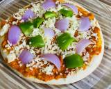Pizza with readymade Pizzabase recipe step 4 photo
