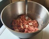 A picture of step 2 of Meat Loaf.