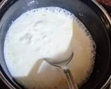 A picture of step 4 of Layali lubnan/semolina labnese pudding.