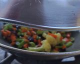 A picture of step 4 of Leftover Rice Pulau.