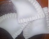 Foto del paso 5 de la receta: Raviolones de merluza y Kanikama, con crema de azafrán