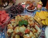 A picture of step 6 of Chattpatti Mix Chaat Plate 😋😋.