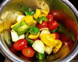 Hình bước làm 2 của món Fillet Đùi Gà Nướng Rau Củ