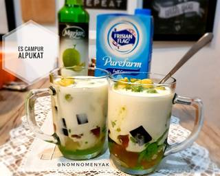 Es campur alpukat - Step 7