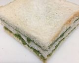 A picture of step 4 of Green Sandwich.