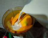 Foto langkah ke 1 dari resep (650) Mango Cheese Pudding / Puding Mangga Keju.