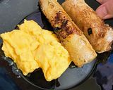 A picture of step 2 of Gluten-Free Vegetable Spring Rolls.