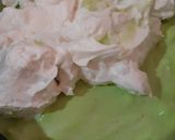Foto langkah ke 4 dari resep Ogura cake pandan.