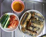 Hình bước làm 8 của món Kimbap chiên bột nguyên liệu cũ, công thức mới >> mùi vị lạ