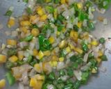 A picture of step 1 of Schezwan fried Rice.