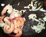 Foto langkah ke 5 dari resep Cah brokoli tofu udang dengan taburan wijen.