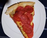 Foto del paso 15 de la receta: Pizza de peperoni