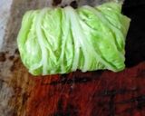 Foto langkah ke 4 dari resep Sawi Kukus Isi Tahu Telur.
