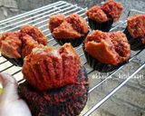 Foto langkah ke 3 dari resep Eggless Bolu Kukus Red Velvet ala".