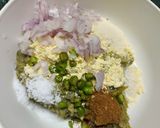 A picture of step 1 of Raw Banana Kofta Curry.