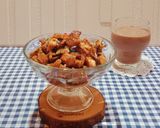 Foto langkah ke 4 dari resep Caramel Bread Popcorn Pinggiran Roti Tawar.