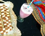 A picture of step 3 of Vegan Strawberry Smoothie.