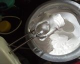 A picture of step 7 of Anniversary chocolate vanila cake.