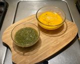 Foto del paso 1 de la receta: Huevos Revueltos en Sala Verde Con Cilantro 🌿