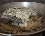 A picture of step 1 of Suji balls.