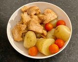 A picture of step 11 of Jacket potatoes with chicken.