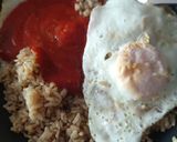 Foto del paso 4 de la receta: Huevo frito con arroz, para gente con prisas