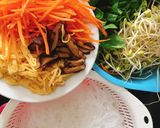 Hình bước làm 2 của món Miến trộn