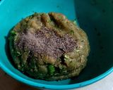 A picture of step 2 of Chicken Fritters.