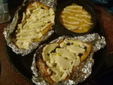 Zapallo anco relleno al horno con lo que hay en casa