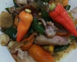Foto langkah ke 5 dari resep Oseng Cumi Asin Pedas (15#).