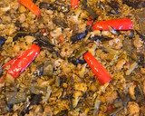 Foto del paso 13 de la receta: Paella vegetariana de celebración 🥂