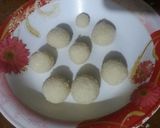 A picture of step 8 of Bounty balls ⚫.