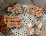 Foto langkah ke 4 dari resep Dimsum Ayam Aneka Topping.