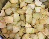 A picture of step 1 of Apple Crumble (Vegan).