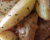 Foto langkah ke 4 dari resep Spicy Potato Wedges.